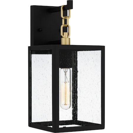 Quoizel Anchorage Outdoor Wall 1 Light Matte Black. ANC8406MBK